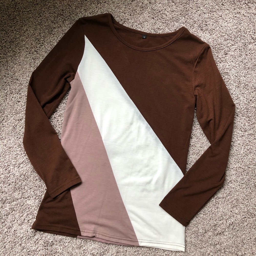 No brand, L, long sleeve top